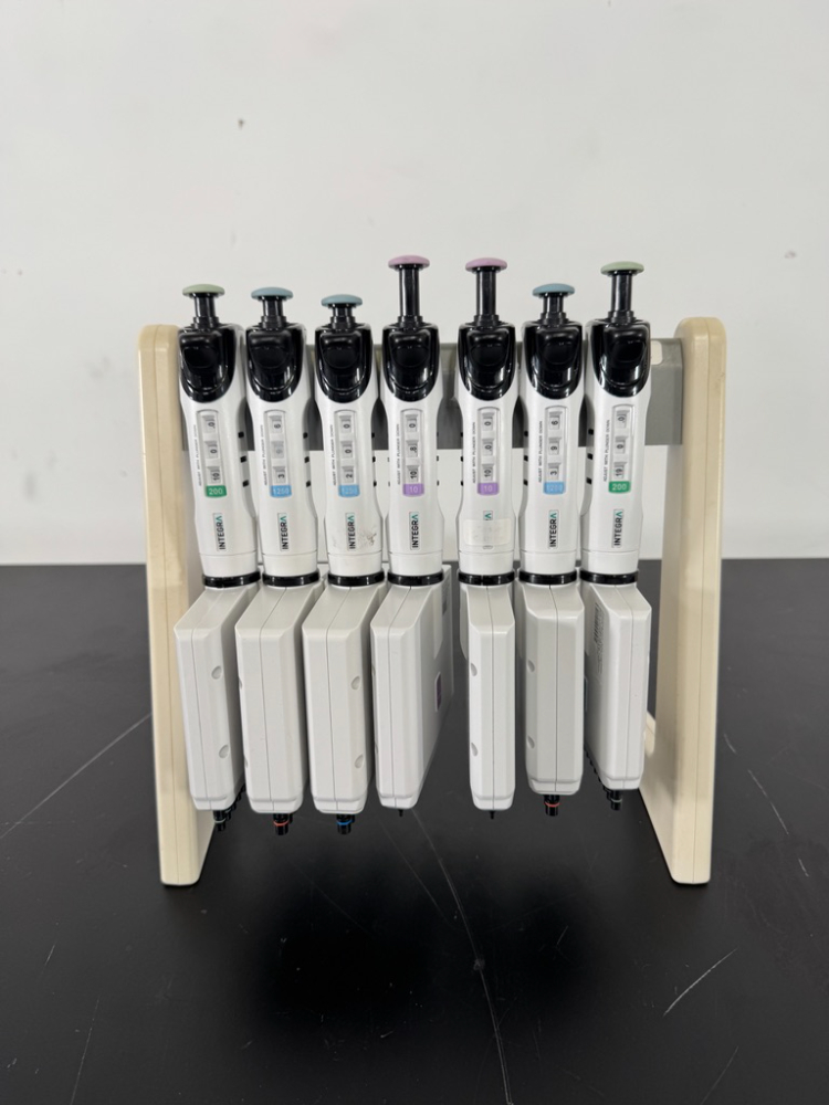 Image of Integra Multichannel Pipettes w/Stand - Quantity 7